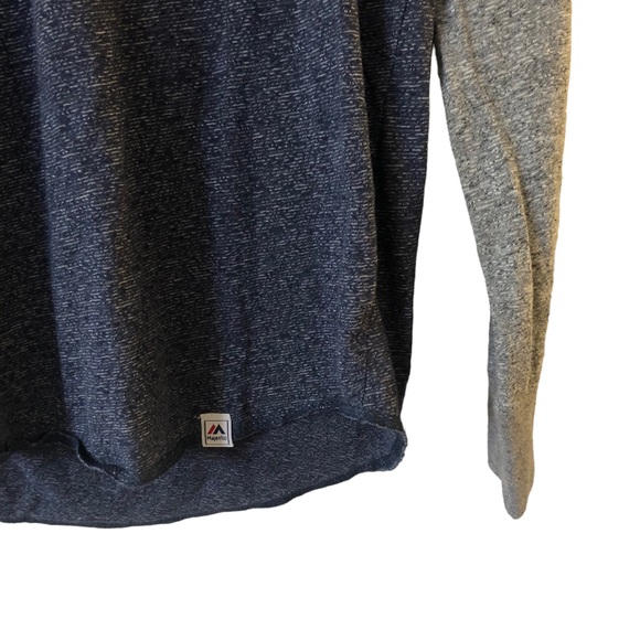 Women's Majestic Navy Seattle Seahawks Three-Quarter Sleeve T-Shirt Size Small - Picture 6 of 9